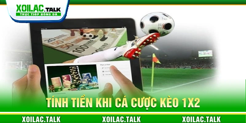 Tính tiền khi cá cược kèo 1x2 bóng đá 